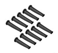Lot de 10 manchons de protection en caoutchouc noir pour meuleuse d'angle et perceuse électrique 9 mm, serre-câble flexible, taille 20 x 70 mm, pour l'aviation et l'atelier