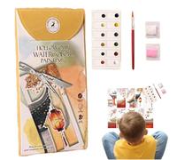 Lot de 10 marque-pages pour hommes - Aquarelle - Marque-page pour étudiants, enseignants, amis,