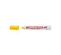 Lot de 10 Marqueur industriel pate colorée et encre permanente jaune pour toutes surfaces