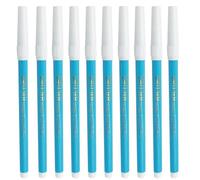Lot de 10 marqueurs de tissu - Stylos à coudre effaçables à l'eau, outils d'encre lavables - Pour le suivi et le dessin d'accessoires, poignée douce, idéal pour le travail d'aiguille ou les vêtements