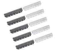 Lot de 10 marqueurs et règles ergonomiques durables pour l'organisation d'étude