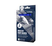 Marqueur peinture laquée bleu en boite de 10 LYRA MARK + SIGN - OMYACOLOR- 4040051