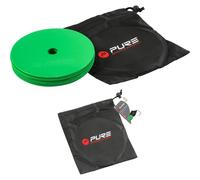 Lot de 10 marqueurs plats Training Pure2Improve Vert TU