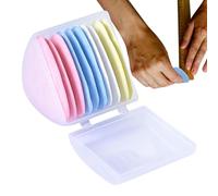 Lot de 10 marqueurs pour Tissu à Coudre - Lot de 10 stylos Multicolores, Pointes Fines, débit d'encre Uniforme, Design Facile à Effacer | Outils de marquage colorés pour matelassage, projets