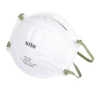 Lot de 10 masques moulés sans soupape Site P1
