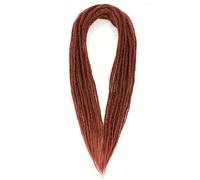 Lot de 10 mèches de cheveux longs torsadés en fibre synthétique résistante à la chaleur - Cheveux bouclés afro - Crochet et dreadlocks