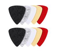 Lot de 10 médiators pour ukulélé avec texture douce pour un son authentique et doux
