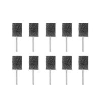 Lot de 10 meules abrasives en fibre nylon, tête polissage non tissée, tige 3 mm, for outils rotatifs wanglan(Gold)