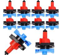 Lot de 10 micro-goutteurs 80 l/h 360° pour système d'irrigation