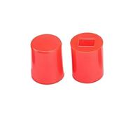 Lot de 10 micro-interrupteurs autobloquants/non autobloquants, 5,8 x 5,8 mm, 7 x 7 mm, 8 x 8 mm, 8,5 x 8,5 mm, 6 broches, connecteur à bouton-poussoir miniature 7 x 7 mm(7MM Red Switch Cap)