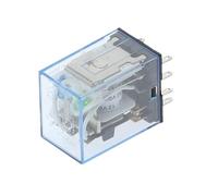 Lot de 10 micro-relais mini HH53P MY3NJ MY3 11 broches DC12V/DC24V/DC110V/AC220V bobine à usage général électromagnétique intermédiaire(DC 24V)