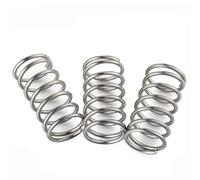 Lot de 10 micro-ressorts compression en acier inoxydable 1,0 mm diamètre extérieur 6 à 16, longueur 30 50(35mm,12mm(OD))