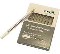 Lot de 10 mines d'argent avec support