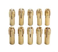 Lot de 10 mini adaptateurs de mandrin de serrage pour perceuse électrique, perceuse et applications de loisirs (4,8 mm)
