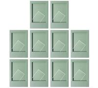 Lot de 10 mini cadres photo pour Fujifilm Instax conçus pour protéger et afficher vos images chères (vert)