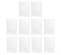 Lot de 10 mini cadres photo pour Fujifilm pour Instax, design simple et options robustes pour afficher des souvenirs (transparent)