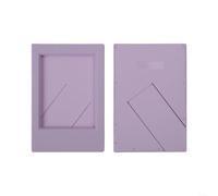 Lot de 10 mini cadres photo pour Instax 5 x 7,6 cm - Vertical 10 (violet)