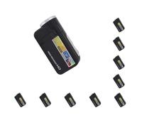 Lot de 10 mini caméras numériques enregistreurs vidéo - Cadeau d'anniversaire - Jouet économiseur d'espace - Fonctionnement simple - Caméscope haute résolution