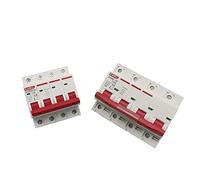 Lot de 10 mini-disjoncteurs solaires 4P DC 1000 V, protection contre les surcharges, 6 A, 16 A, 20 A, 25 A, 32 A, 50 A, 63 A, 80 A, 100 A, 125 A(20a)