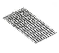 Lot de 10 mini-forets hélicoïdaux à tige droite en acier rapide HSS for perceuses électriques et outils rotatifs(5.0mm)