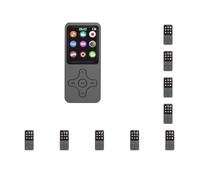 Lot de 10 mini lecteurs MP3 MP4 radio pour camping, course à pied, sport, portable, compatible Bluetooth 5.0, lecteur de livres électrique 8 G