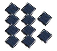 Lot de 10 mini modules de panneau solaire 0,09 W 1,5 V 60 mA Design robuste pour kits éducatifs DIY