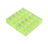 Lot de 10 mini niveaux à bulle carrés pour nivellement de cadre photo, en acrylique de 40 mm pour décoration murale, trépied d'appareil photo, alignement de meubles