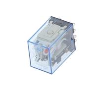 Lot de 10 mini relais électromagnétiques à bobine MY2P HH52P MY2NJ avec LED AC 110 V 220 V 380 V DC 12 V 24 V 36 V(AC 220V)