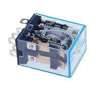 Lot de 10 mini relais électromagnétiques électroniques LY2NJ HH62P HHC68A-2Z, bobine 10 A 8 broches DPDT AC/DC 12 V, 24 V, 36 V, 48 V, 110 V, 220 V, 380 V(DC,380V)