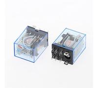 Lot de 10 mini-relais électromagnétiques électroniques LY2NJ HH62P HHC68A-2Z, bobine A 8 broches DPDT, 12 V CC, 24 CA, 110, 220
