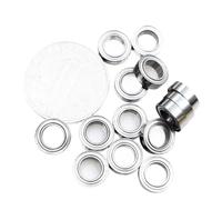 Lot de 10 mini-roulement à billes scellés en métal ABEC-3, miniatures de précision for l'industrie du jouet, 681ZZ 681XZZ L415ZZ 1,5 x 4 x 2 mm