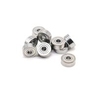 Lot de 10 mini roulements à billes, comprend 623zz 624zz 625zz 626zz 635zz 608zz 688zz 688zz, acier chromé pour imprimante 3D, poulies et machines (623ZZ)