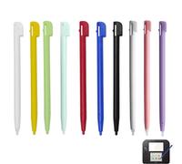 Lot de 10 mini stylets colorés pour écran tactile Nintendo DS en plastique compatibles avec Nintendo 3DS XL/LL NDSL