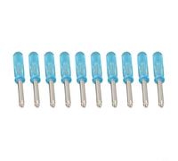 Lot de 10 mini tournevis avec embouts fendus et cruciformes de 0,5 mm, 2,0 mm, 3,0 mm pour manette Xbox 360, ordinateur portable, téléphone, kit de réparation et d'ouverture (10 pièces 3.0+)