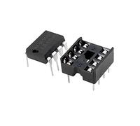 Lot de 10 minuteurs NE555 555 DIP-8 IC Timers Precision Timer + 10 prises DIP 8 broches (NE555 + 8 broches)
