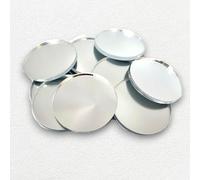 Lot de 10 miroirs circulaires 4 x 4 cm
