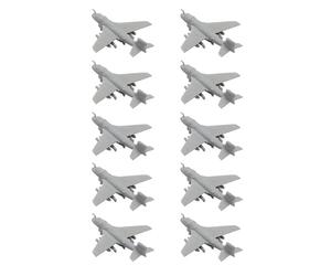 Lot de 10 Modèles d'avion De Combat Électronique EA-6b À L'échelle 1/700 1/400 1/350, Modèle d'avion De Chasse Électrique for Collection De Loisirs Créatifs(1/350(52mm))