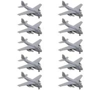 Lot de 10 Modèles D'avions De Bord A-6E 1/2000 1/700 1/400 1/350 Modèle Militaire 3D Avion De Simulation Non Coloré Ornements DIY(1/350 (46mm))
