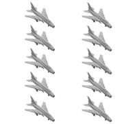 Lot de 10 Modèles Militaires 3D en Résine for Avion De Combat Russe Su-17 Fitter, Échelle 1/2000, 1/700, 1/400, 1/350, avec Train D'atterrissage, DIY(1/400 (49mm))
