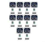 Lot de 10 modules de capteur de courant et de puissance INA219 bidirectionnel CC pour Arduino pour Raspberry Pi, détection de tension de bus 3-5,5 V jusqu'à 26 V