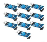 Lot de 10 modules de capteurs infrarouges réfléchissants TCRT5000 avec sortie de commutateur numérique et trous de vis de montage pour applications de détection d'obstacles