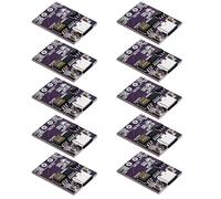 Lot de 10 modules de déclenchement d'alimentation QC/PD/AFC : USB-C, 5 V, 9 V, 12 V, 15 V, 20 V, DC Spoof Scam Fast Charge Trigger Polling Detector, Déclencheur de charge rapide, USB-PD Bloc