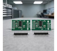 Lot de 10 modules de lecture HX711 pour cellule de charge prenant en charge les paramètres de gain programmables pour une acquisition précise des données de poids (violet)