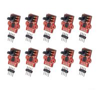 Lot de 10 modules de pression analogiques pour détection de niveau d'air et d'eau avec plage de 0 à 40 kPa et circuit de pont 5 K et disposition PCB standard