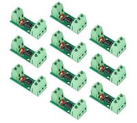 Lot de 10 modules d'isolation optocoupleur 1 canal 12 V PC817 EL817 photoélectrique 1 voie Opto PNP NPN convertisseur de signal support PLC Drive Motor Board