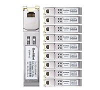 Lot de 10 modules émetteurs-récepteurs RJ45 en cuivre SFP, 10/100/1000Base-T 100 m pour Cisco, Netgear, Mikrotik, Ubiquity, DLink, etc. Commutateur ouvert