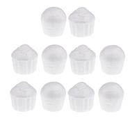 Lot de 10 moules en mousse pour décoration de cupcakes