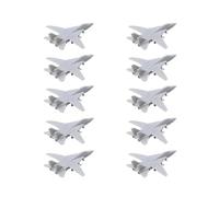 Lot de 10 Moules en Résine for Avion De Combat F-14, Échelle 1/2000-1/350, Modèle d'avion De Transport for Collection D'affichage d'avion À Faire Soi-même(1/350(54mm))