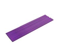 Lot de 10 Moulures Décoratives en Forme De U pour Sortie De Climatiseur De Voiture 20 Cm Bandes Décoratives Colorées Et Brillantes Moulages Intérieurs(Purple Decor Strips)