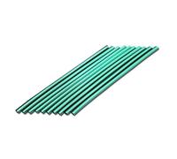 Lot de 10 Moulures Décoratives en Forme De U pour Sortie De Climatiseur De Voiture 20 Cm Bandes Décoratives Colorées Et Brillantes Moulages Intérieurs(Green Decor Strips)